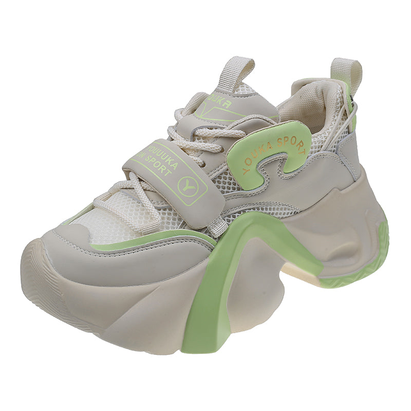 DANIELA Chunky Sneakers in Beige