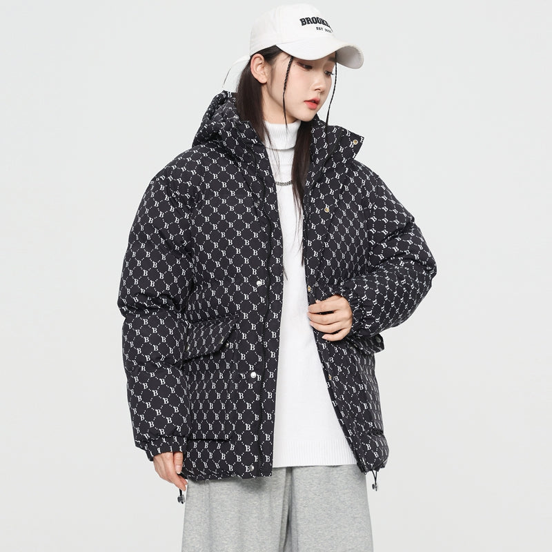 MLB LX05 Monogram Down Jacket - Prestige Black