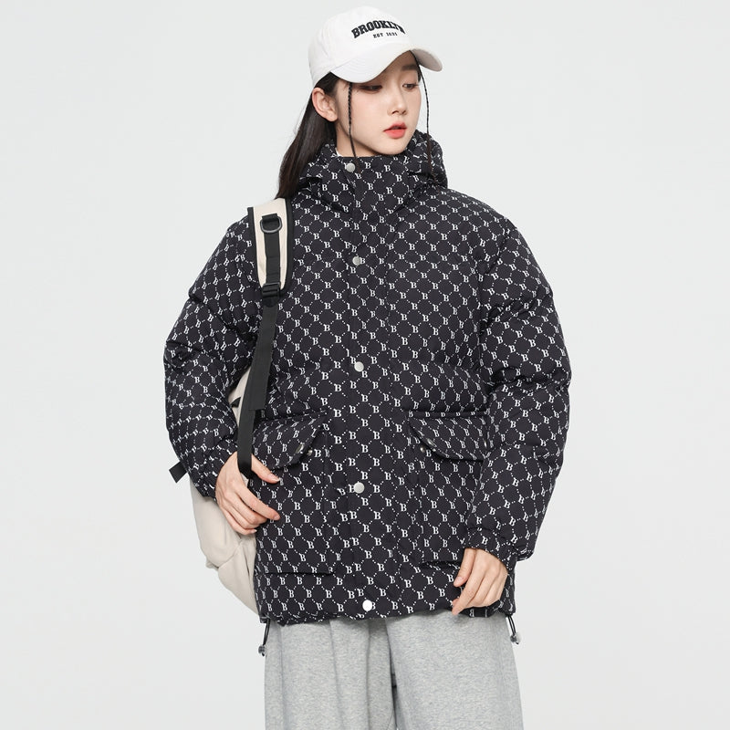 MLB LX05 Monogram Down Jacket - Prestige Black