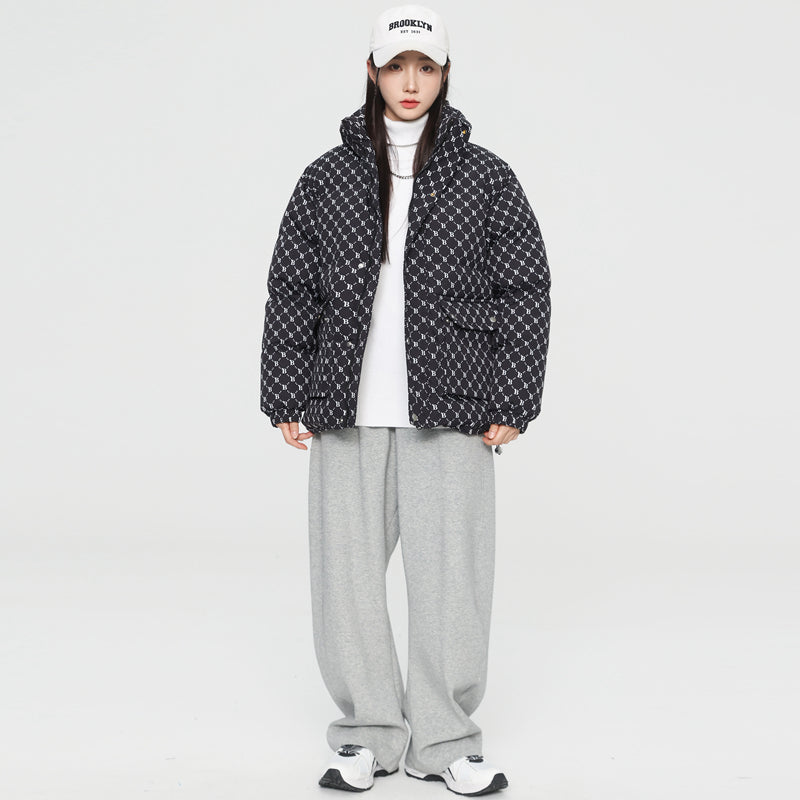 MLB LX05 Monogram Down Jacket - Prestige Black