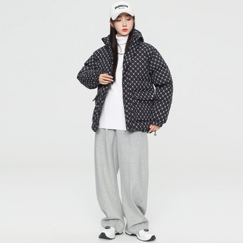 MLB LX05 Monogram Down Jacket - Prestige Black