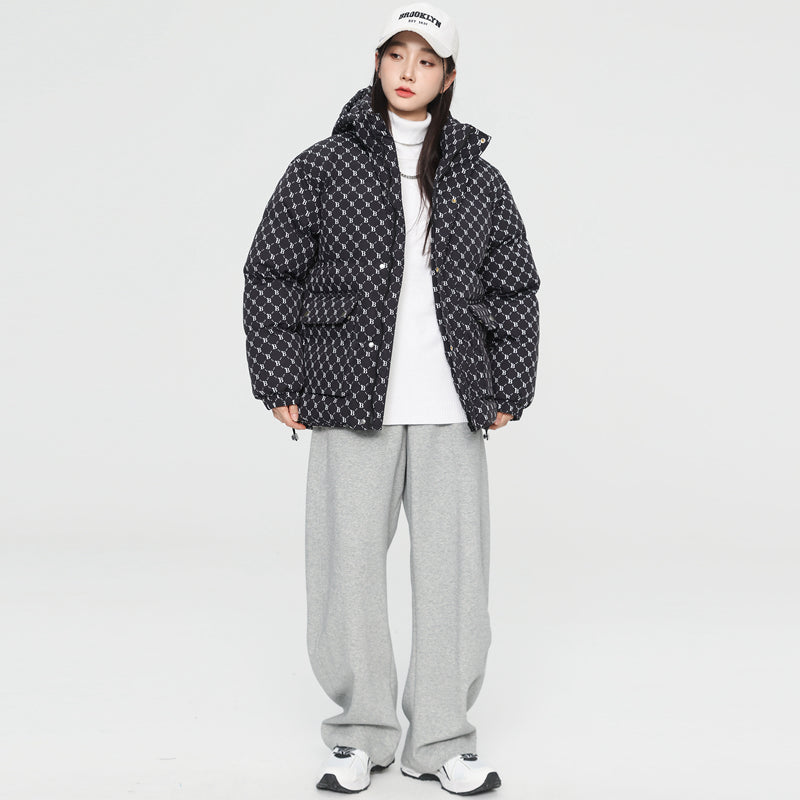 MLB LX05 Monogram Down Jacket - Prestige Black