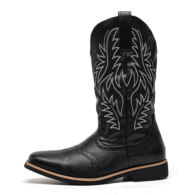 MLB LTHR-26 Western Heritage Boots in Classic Black