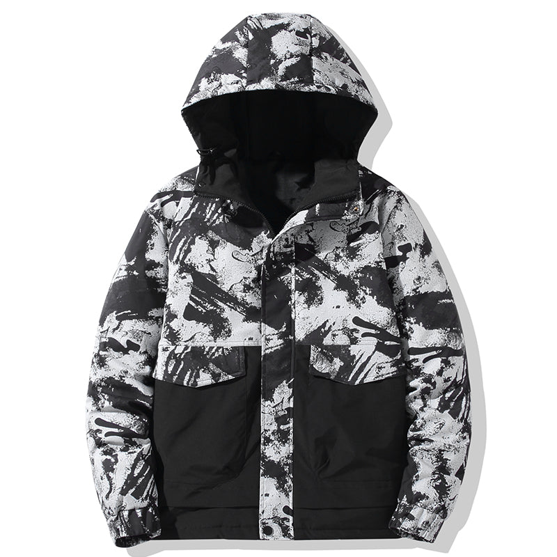 MLB Z710 Puffer Jacket in Onyx Marble