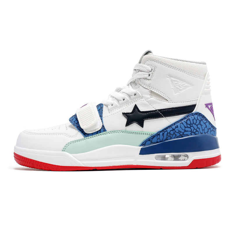 ‘Rush Rally’ X9X Sneakers in White/Black/Red