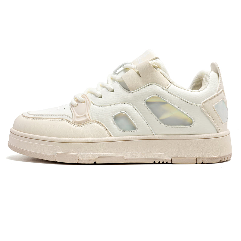 ‘Prism Pulse’ X9X Sneakers in Ghost White/Beige