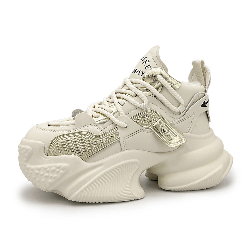 DEINA Chunky Sneakers in Beige