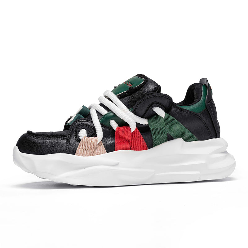 'Reckoning Resonance' X9X Sneakers in Black/White