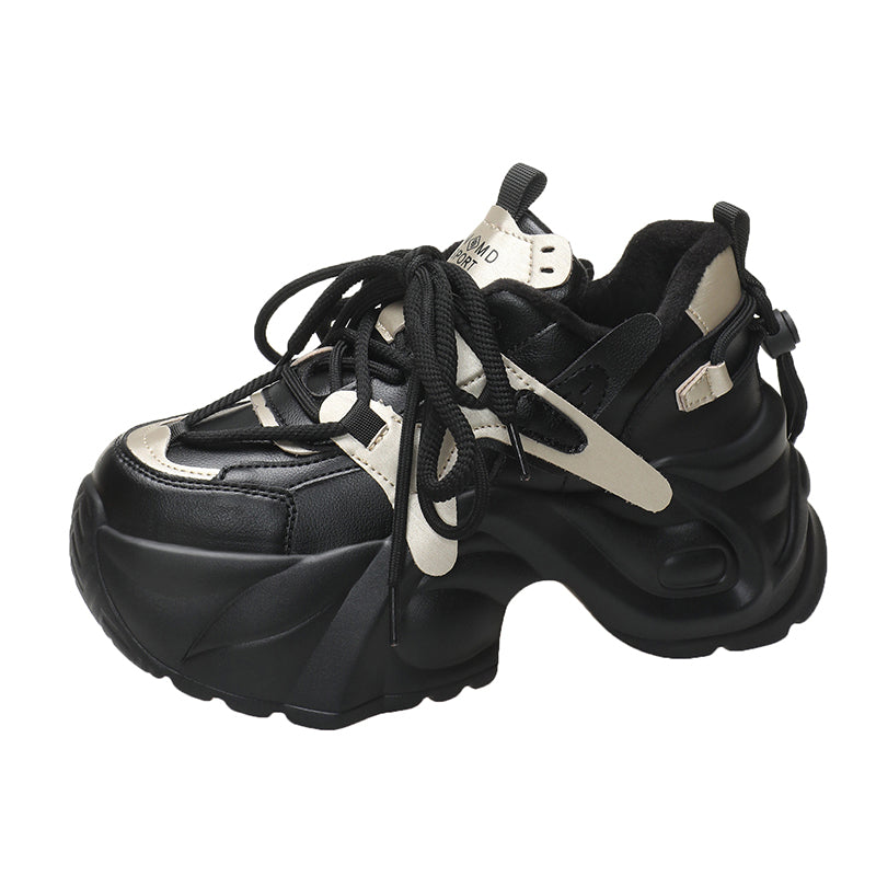 MAESI Chunky Sneakers in Black
