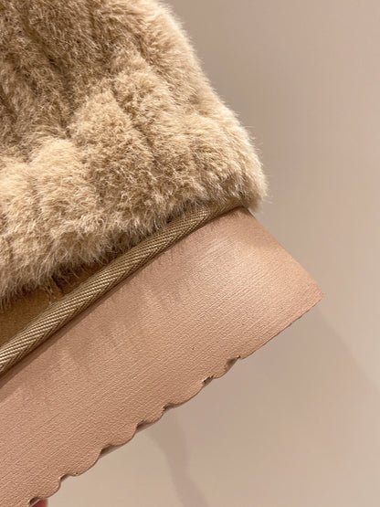 Demeter Plush High-Rise Boots