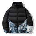 MLB Z714 Puffer Jacket in Midnight Black/Blue