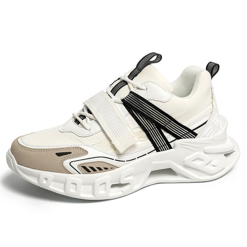 'Stratosphere Blaze' X9X Sneakers in Beige Black