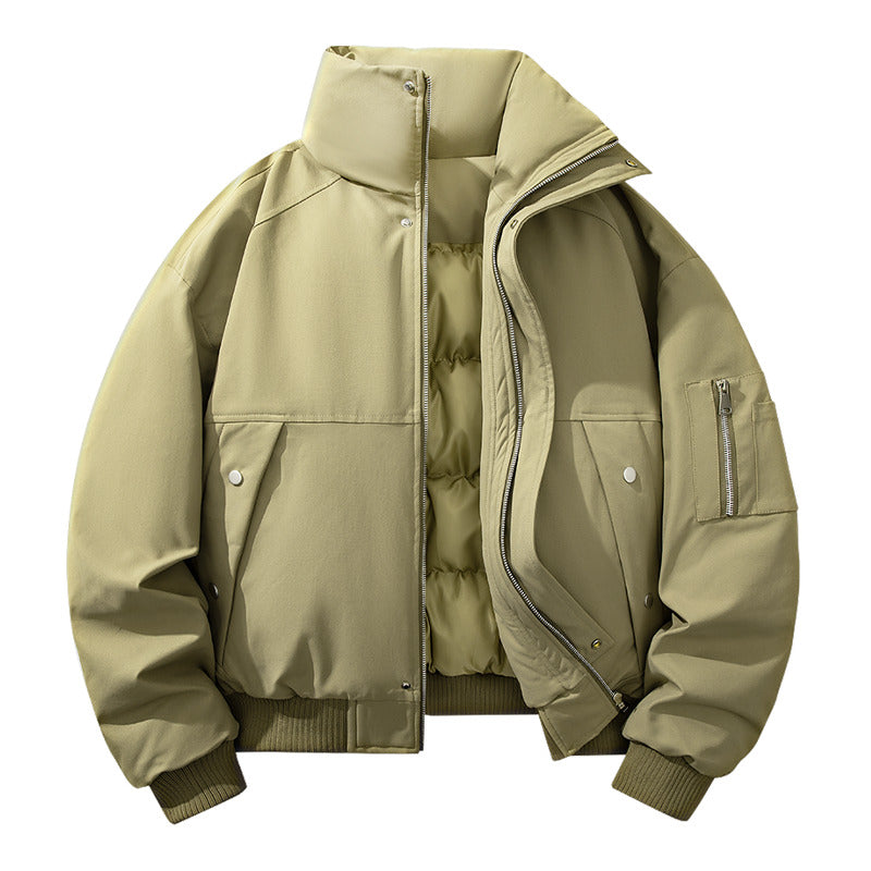 MLB Z709 Puffer Jacket in Sage Olive