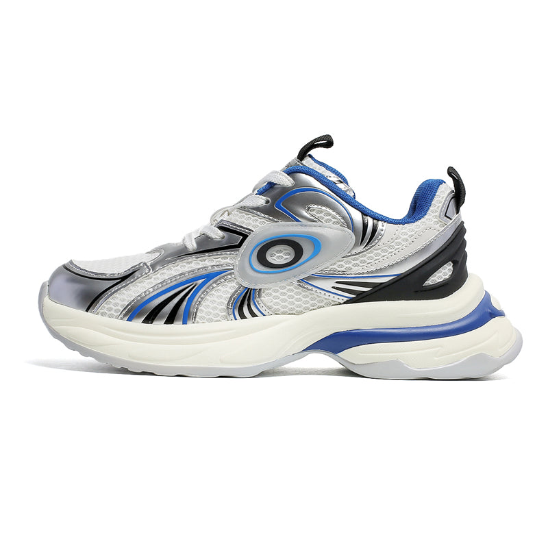 'Electro Impulse' X9X Sneakers in White/Blue