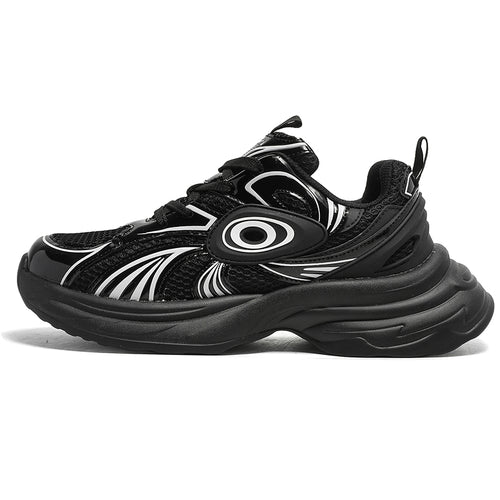 'Electro Impulse' X9X Sneakers in Carbon Black