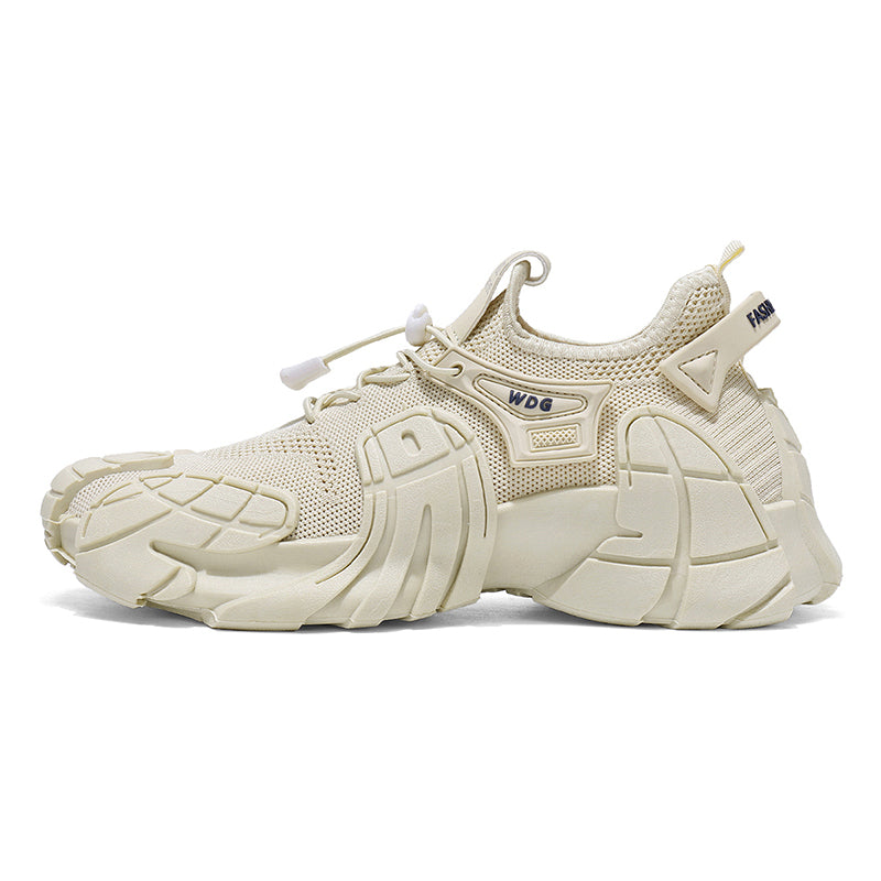 'Vyronix Edge' X9X Sneakers in Cream White