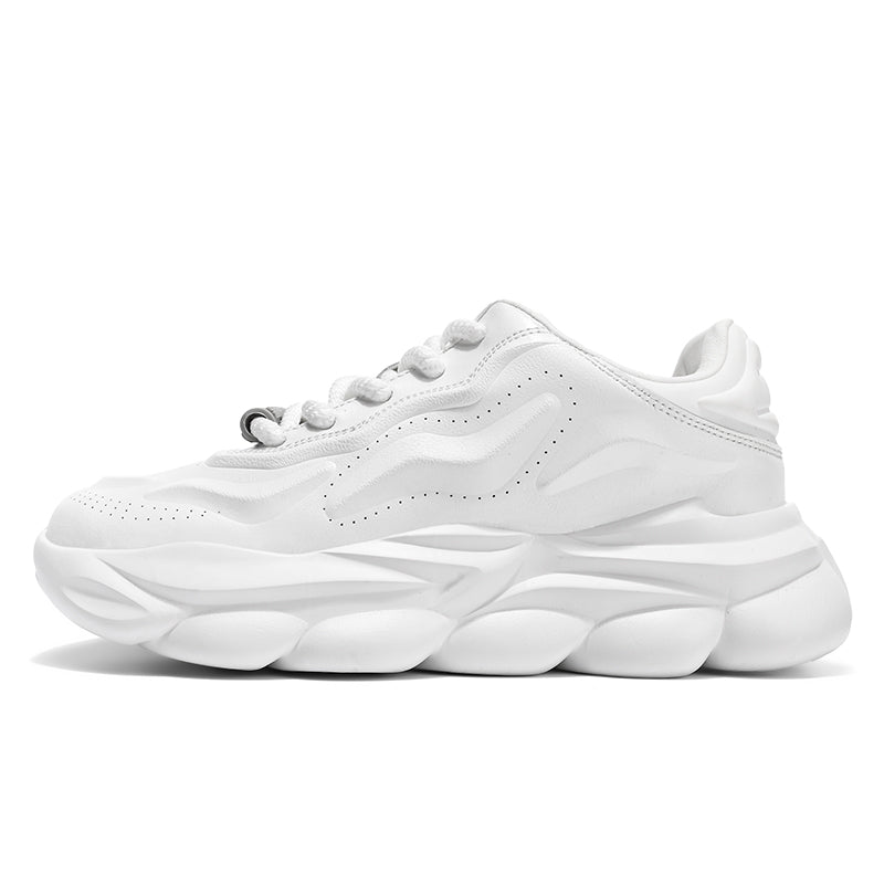 'Luminous Lagoon’ X9X Sneakers in Ghost White