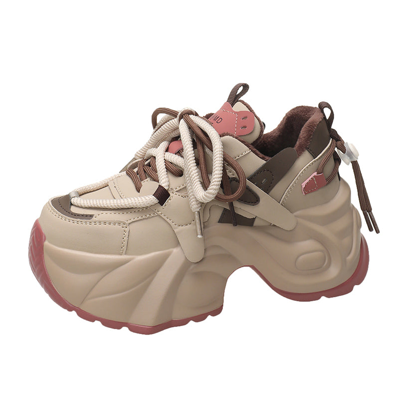 MAESI Chunky Sneakers in Beige