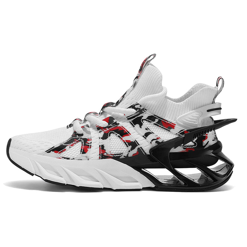 ‘Sovereign Pulse’ X9X Sneakers in Ghost White/Black