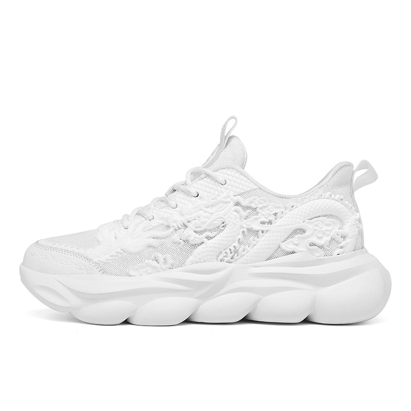 ‘Dragon Leap’ X9X Sneakers in Ghost White