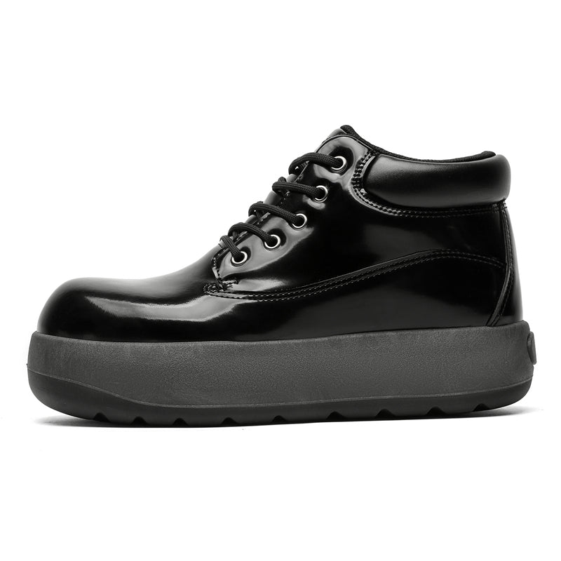 'Stratus Voyager' X9X Moon Boots in Obsidian Alloy