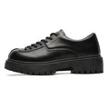 MLB LTHR-21 Combat-Style Boots in Jet Black