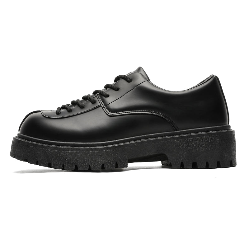 MLB LTHR-21 Combat-Style Boots in Jet Black