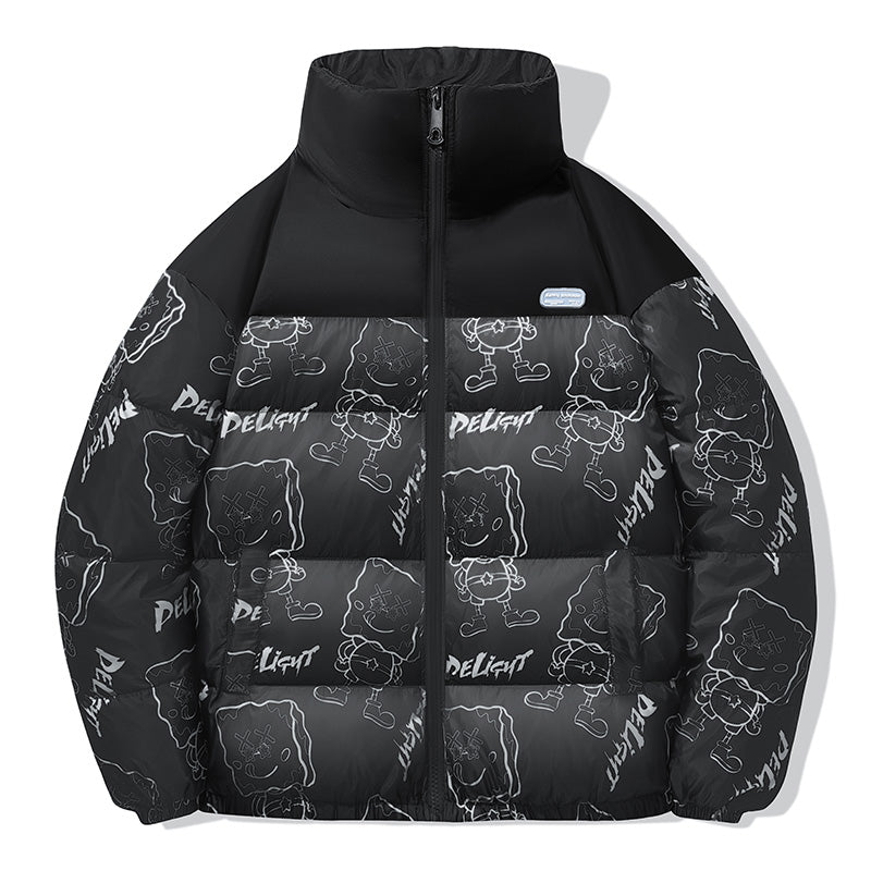 MLB Z716 Puffer Jacket in Midnight Graphite
