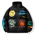MLB Z711 Puffer Jacket in Midnight Black