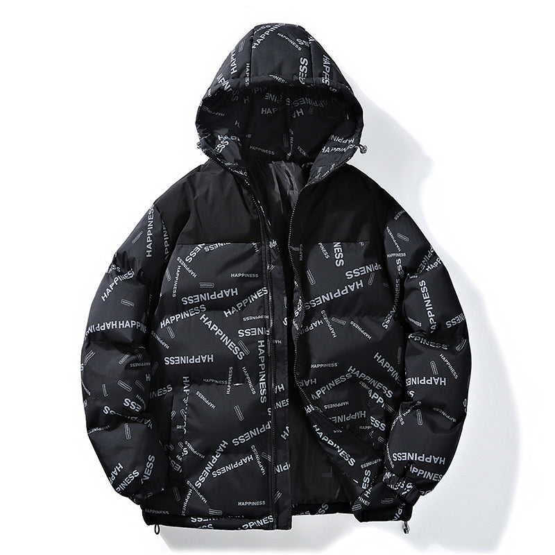 MLB Z708 Puffer Jacket in Midnight Black