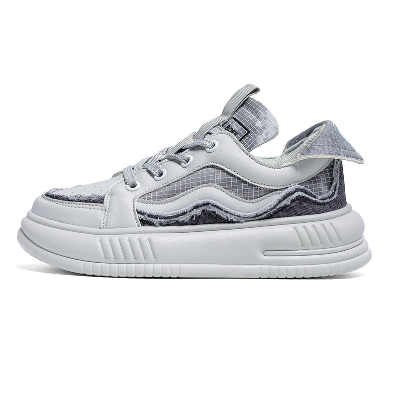 LUCIE Chunky Sneakers in Gray