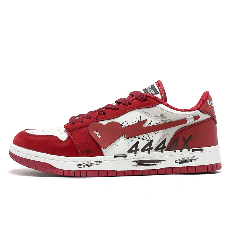 ‘Velocity Vibe’ X9X Sneakers in Red/White