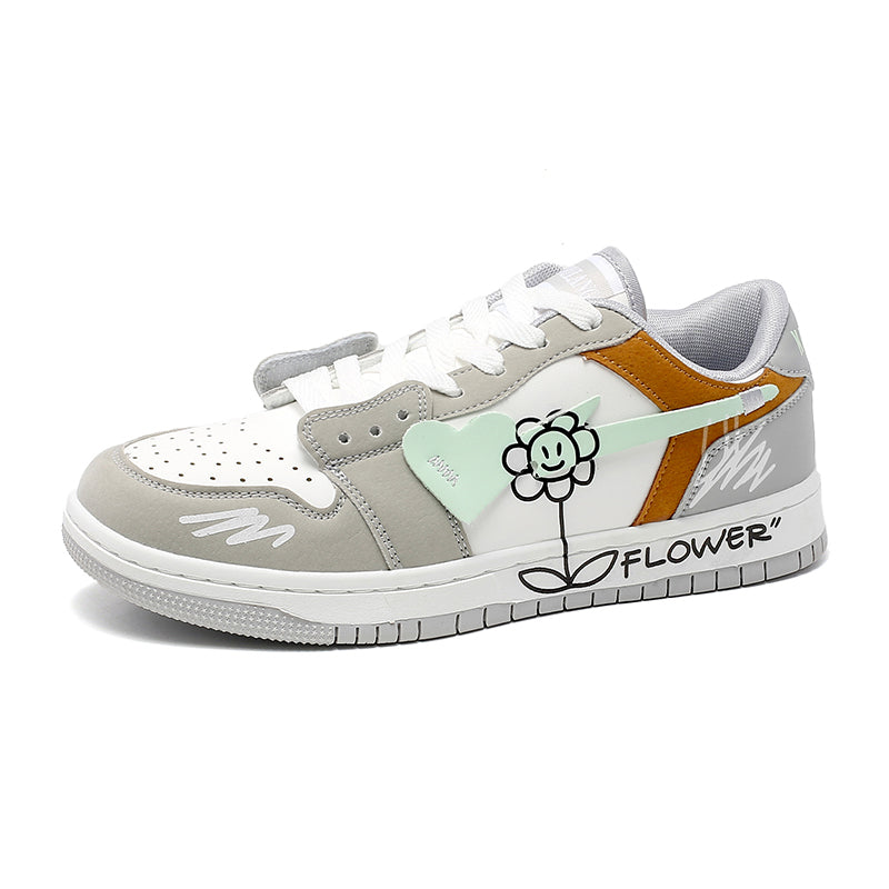 ‘Dynamo Dash’ X9X Sneakers in Gray/White