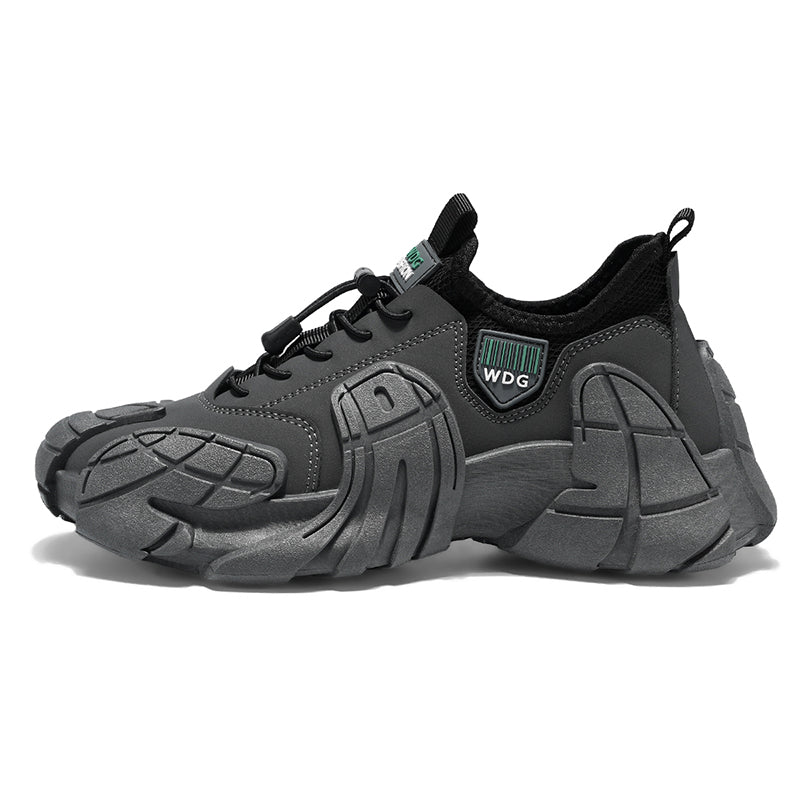 'Cosmo Veil' X9X Sneakers in Graphite Gray