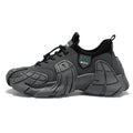 'Cosmo Veil' X9X Sneakers in Graphite Gray