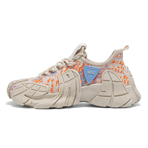'Gravion Pulse' X9X Sneakers in Beige/Orange