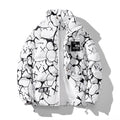 MLB Z718 Puffer Jacket in White / Graphite Black
