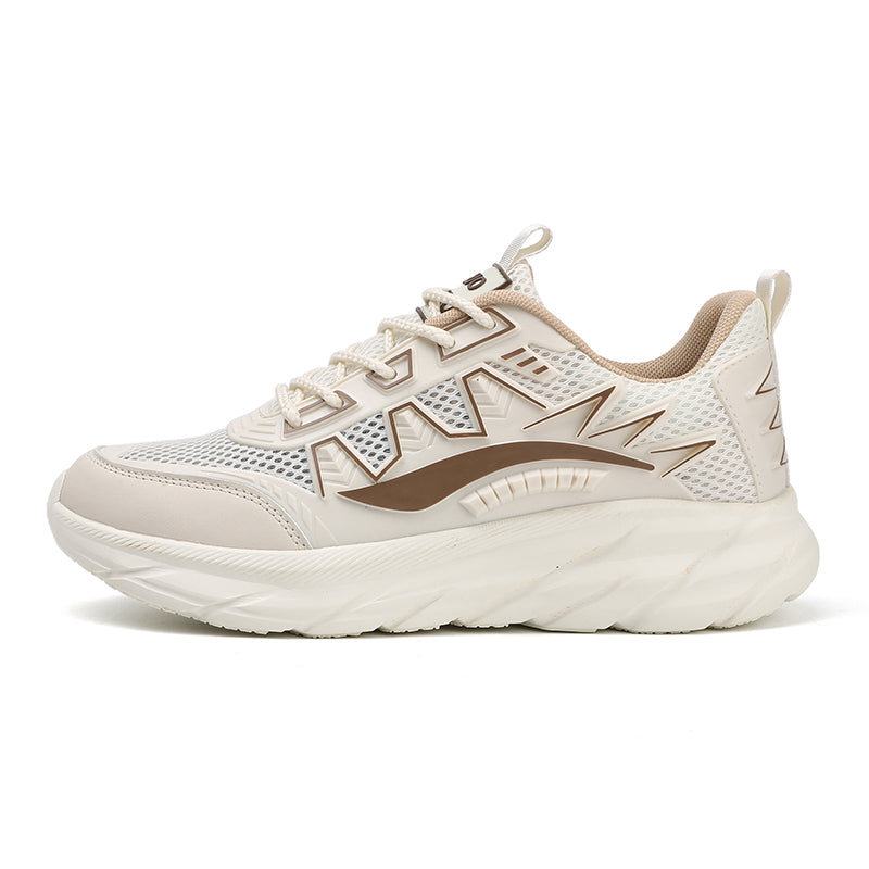 'Vertex Vibe' X9X Sneakers in Cosmic Beige