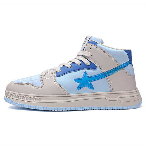 'Dynamo Drift' X9X Sneakers in Blue/Beige
