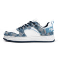 ‘Sprinter Shift’ X9X Sneakers in Denim Blue/White