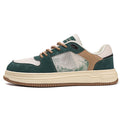 'Celestial Crest' X9X Sneakers in Green/Beige