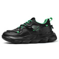 ‘Elysium Echo’ X9X Sneakers in Carbon Black/Green