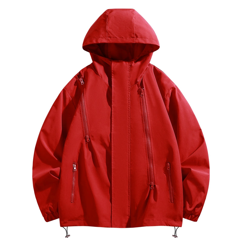 MLB 8008 Outdoor Jacket in Red