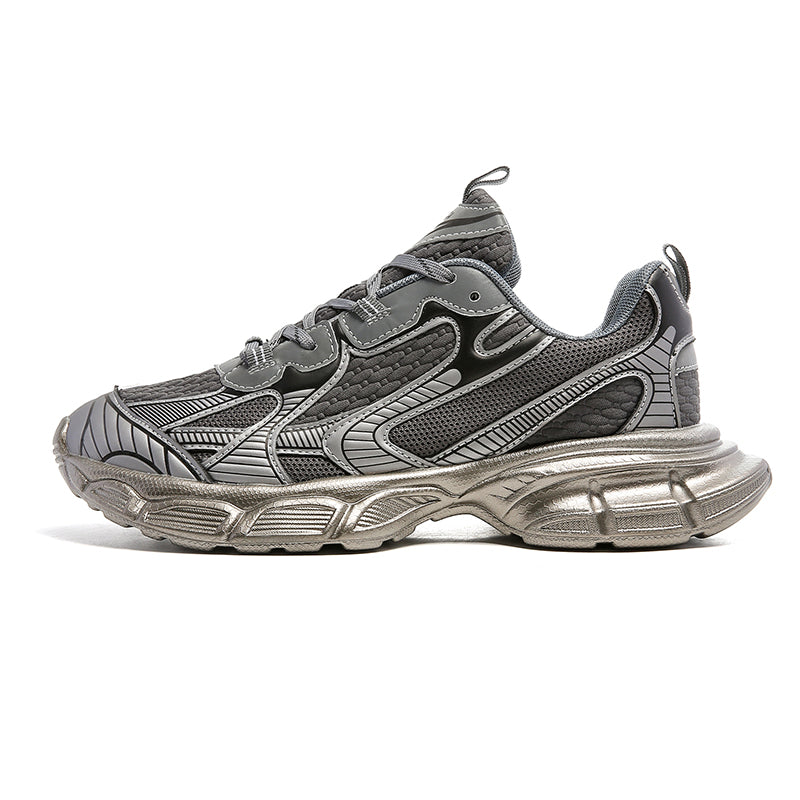 LEILANI Chunky Sneakers in Gray