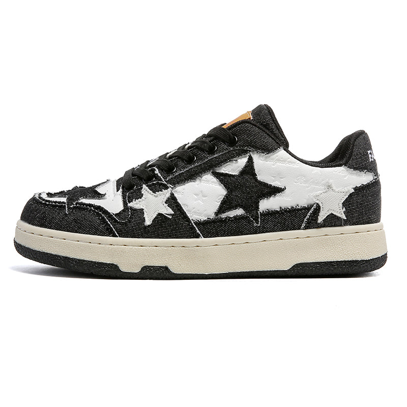 ‘Surge Spark’ X9X Sneakers in Denim Black/White