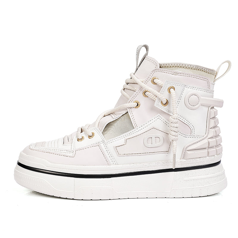 'Velocity Spark' X9X Sneakers in Beige