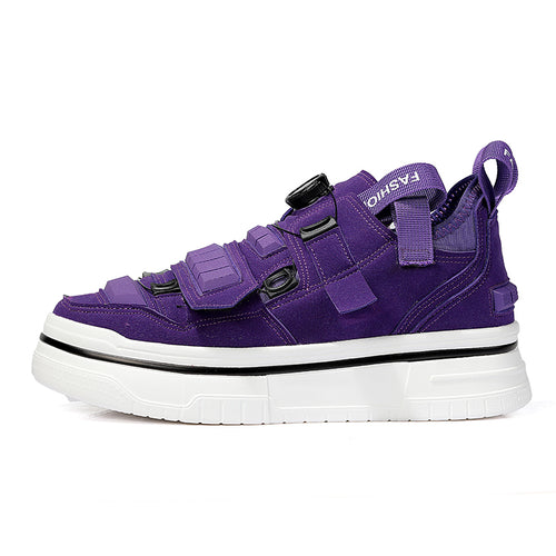 'Infinite Fusion' X9X Sneakers in Purple/White