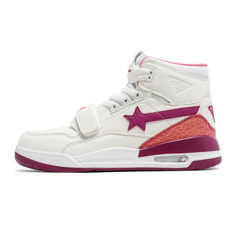 ‘Rush Rally’ X9X Sneakers in White/Beige/Pink