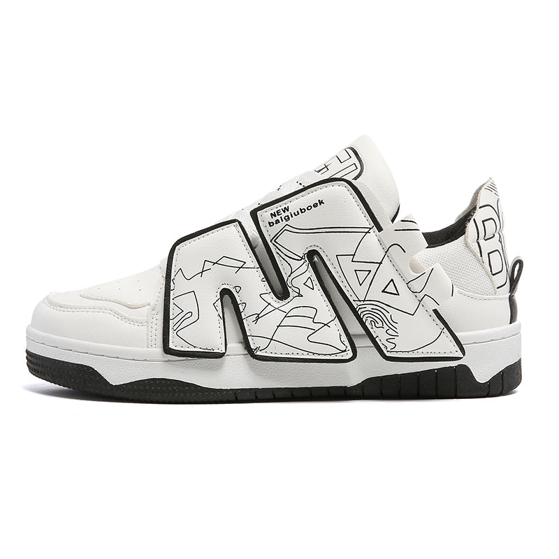 LIYAH Chunky Sneakers in White