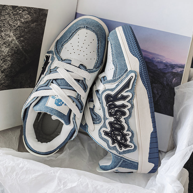 Louis Vuitton Trainer 'Azur Stone' Sneakers - White Sneakers